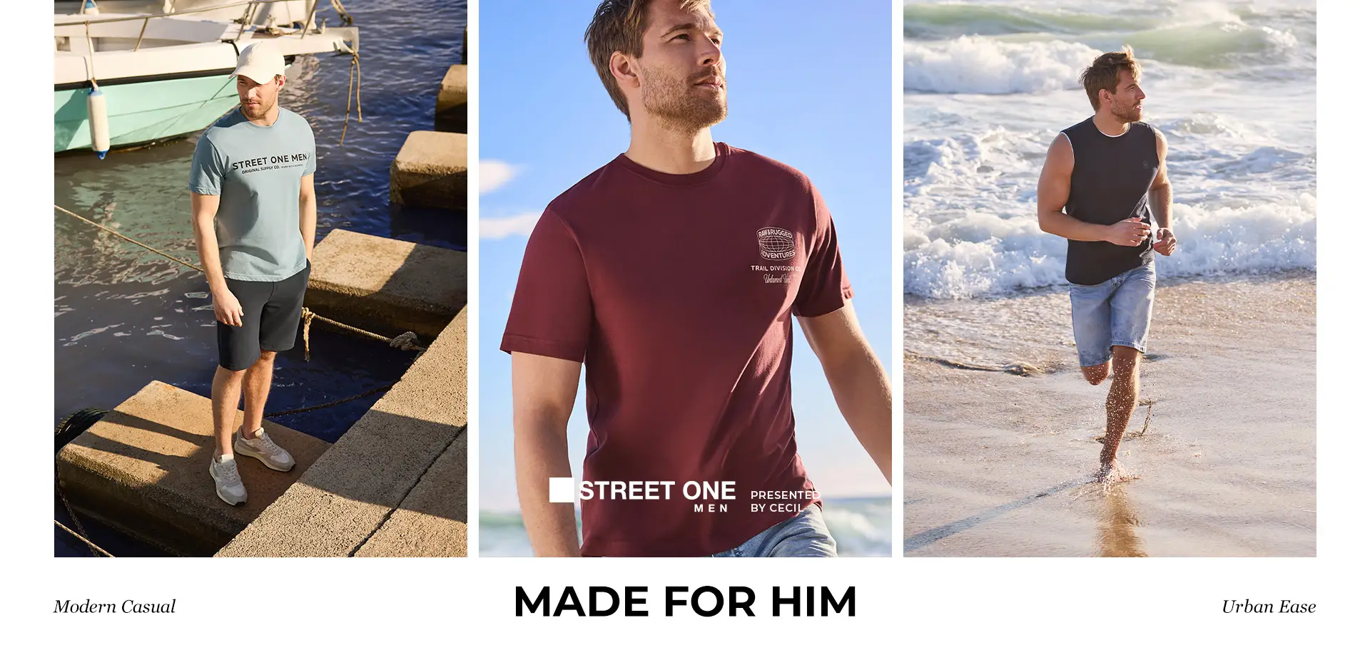 street one men by cecil