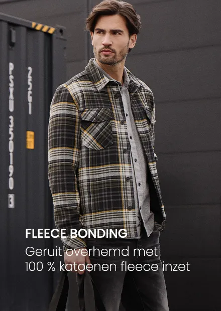 Geruit overhemd